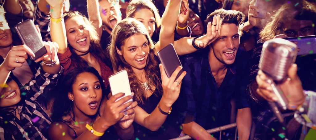 Fans devant leur star